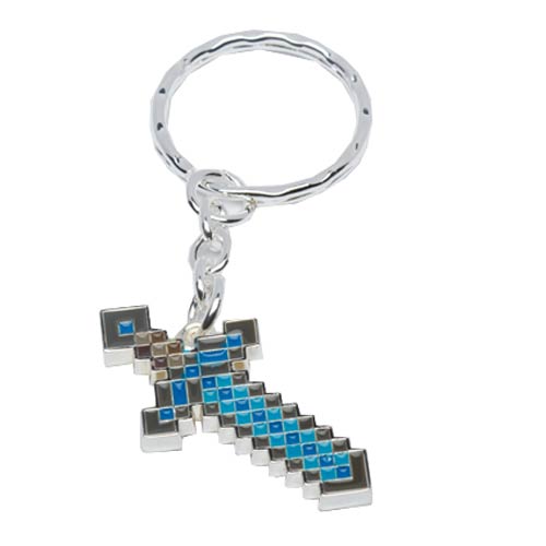 Minecraft Diamond Sword Key Chain